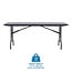 Iceberg IndestrucTable Too Banquet Resin Folding Tables, 30" x 72", Charcoal