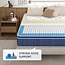 EEN EEN SLEEP California King Mattress, 12 Inch Hybrid Mattress in A Box, Cal King Mattress Made of Foam and Individual Pocketed Springs, Strong Edge Support, Pressure Relief, Breathable, Medium Firm