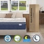 EEN EEN SLEEP California King Mattress, 12 Inch Hybrid Mattress in A Box, Cal King Mattress Made of Foam and Individual Pocketed Springs, Strong Edge Support, Pressure Relief, Breathable, Medium Firm