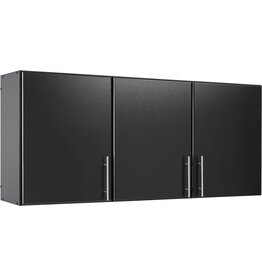 Prepac Elite 54 inch Wall Cabinet, Black