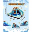 AirMyFun Water Slide Bounce House for Kid and Adult Outdoor Dry or Wet Use with Blower Water Gun Large Splash Pool?