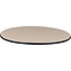 Regency Double Sided Round 3/4-inch thick Tabletop, 36", Beige/Grey