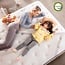 Lechepus Twin XL Size Mattress, 10 Inch Hybrid Foam Mattress Bed in a Box,Pocket Innersprings with Memory Foam for Motion Isolation,Soft Fabric Cover Twin XL Mattress