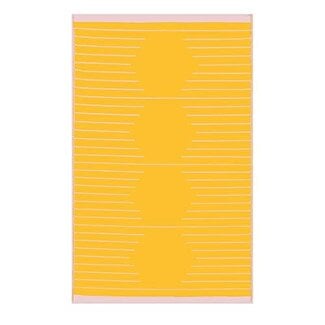 Trava Home Outdoor Rug - Reversible Modern Design, 6'x9' Mango-Pastel Pink Stripe, Easy to Clean, Water Resistant, Durable for Indoor, Patio, and Living Room DÃƒÂ©cor