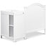 DaVinci Charlie 4-in-1 Convertible Mini Crib and Changer Combo in White, Greenguard Gold Certified