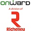 Richelieu Hardware 14027WBC Onward Bi-Fold Door Hardware Kit 60 in (1520 mm), Track White
