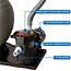 Blue Wave 18-Inch Sand Filter System with 1 HP Pump for Above Ground Pools