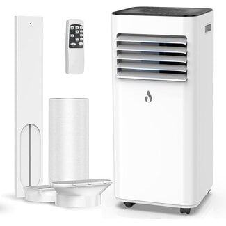 10,000 BTU Portable Air Conditioners, Portable AC With Remote for Room to 450 sq.ft ?3 in 1 Air Conditioner With Dehumidification/Air Circulation/Timer And Window Kit