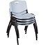 Regency M' Stack Chair (4 Pack), Grey