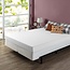 ZINUS No Assembly Metal Box Spring / 7.5 Inch White Mattress Foundation / Sturdy Metal Structure, Split King