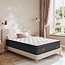 Sweetnight King Mattress in a Box - 12 Inch Pillow Top King Size Mattress, Bamboo and Gel Memory Foam Hybrid Mattress with Individually Pocketed Springs for Support & Comfort Sleep, Siesta Black