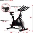 Sunny Health & Fitness Magnetic Belt Drive Indoor Cycling Bike with 44 lb Flywheel and Large Device Holder, Black, Model Number: SF-B1805