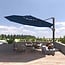 BLUU REDWOOD 11 FT 2 Tier Patio Umbrella Offset Cantilever Outdoor Umbrellas with 360degreeRotation Aluminum Frame, Infinite Tilt & Solution-dyed Fabric for Pool Garden & Backyard (Blue)