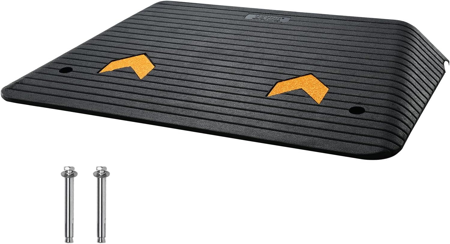VEVOR Rubber Threshold Ramp, 4 Rise Wheelchair Ramp Doorway, Recycled  Rubber Power Curb Ramp Rated 33069 Lbs Load Capacity, Non-Slip Textured  Surface Rubber Ramp for Wheelchair Car Scooter - Amazing Bargains USA 