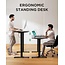 Totnz Electric Standing Desk Height Adjustable Table, Ergonomic Home Office Furniture