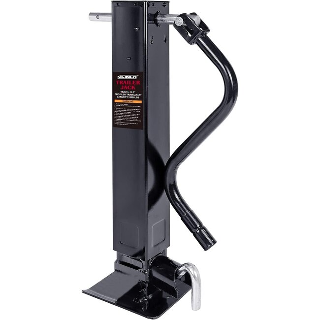 12000lbs Heavy-Duty Weld-On Square Tube Jack (Side Pull pin-12000lbs)