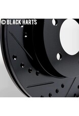 Hart Brakes Front Rear Brakes and Rotors Kit |Front Rear Brake