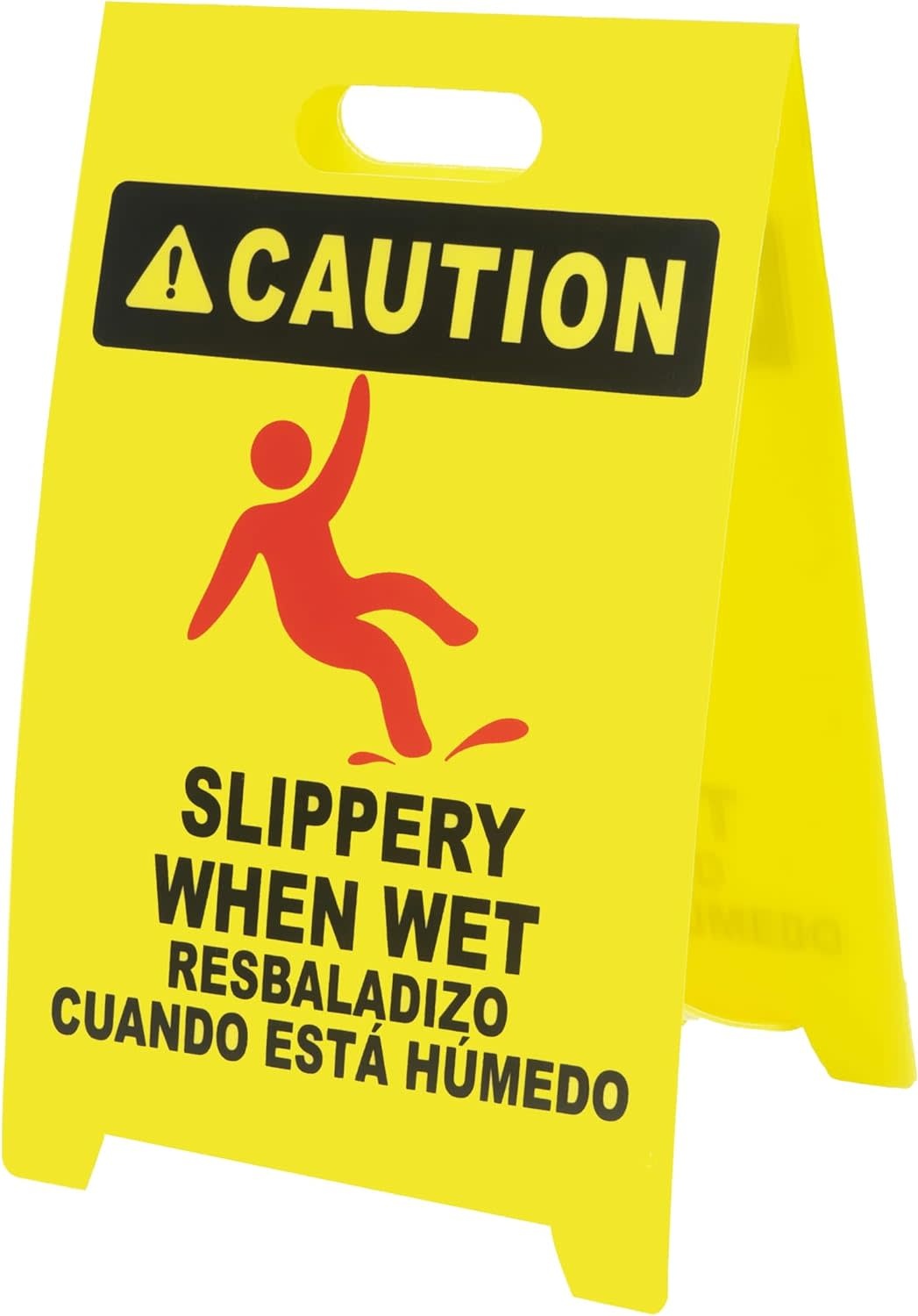 MATTHEW CLEANING 25'' Industrial Wet Floor Sign 3 Pack 2Sided Durable