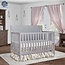 Dream On Me Cape Cod 5-In-1 Convertible Crib In Pebble Grey, Greenguard Gold And JPMA Certified, Built Of Sustainable New Zealand Pinewood, 3 Mattress Height Positions
