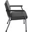 Office Star Bariatric Big and Tall Medical Office Chair with Oversized 29 Inch Wide Seat and Sturdy Metal Frame with Back Reinforcement, 500 Pound Limit, Dillon Black Faux Leather Fabric