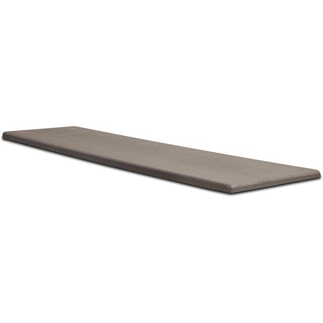 S.R. Smith 66-209-268S24 Fibre-Dive Replacement Diving Board with Clear Tread, 8-Feet, Gray Granite