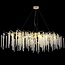 Akeelighting Gold Crystal Chandelier Rectangular Chandelier L70.8 Linear Modern Tree Branch Chandeliers Icicles Hanging Kitchen Island Dining Room Large Chandelier Ceiling Light Fixture