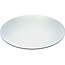 Audio-Visual Direct 42" Tempered Glass Table Top with Rounded Edge