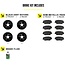 Hart Brakes Front Rear Brakes and Rotors Kit |Front Rear Brake Pads| Brake Rotors and Pads| Semi Metallic Brake Pads and Rotors - BHCC.58012.03