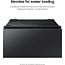 SAMSUNG SAMSUNG 27-Inch Bespoke Front Load Washer Dryer Pedestal Stand w/ Pull Out Laundry Storage Drawer, WE502NV, Brushed Black