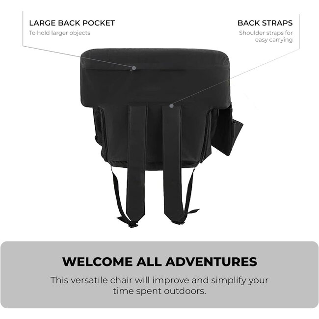 AW Wide Stadium Seating for Bleachers with Back Support, Extra Padding