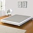 Comfort Bedding Wood Low Profile Traditional Box Spring/Foundation for Mattress Set, Twin, baige