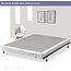 Comfort Bedding Wood Low Profile Traditional Box Spring/Foundation for Mattress Set, Twin, baige