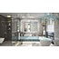 TETOTE 55 x 36 Inch LED Mirror Bathroom Backlit,Anti Fog,Dimmable,Vanity Lighted Mirror,(Horizontal/Vertical)
