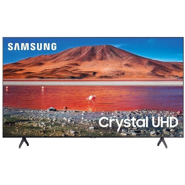 SAMSUNG SAMSUNG 70-inch TU-7000 Series Class Smart TV | Crystal UHD - 4K HDR - with Alexa Built-in | UN70TU7000FXZA, 2020 Model