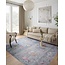 Loloi II Elysium Collection ELY-04 Denim/Multi 7'-10" x 7'-10" Round Area Rug