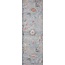 Loloi II Elysium Collection ELY-04 Denim/Multi 7'-10" x 7'-10" Round Area Rug