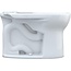 TOTO Drake Round TORNADO FLUSH Toilet Bowl with CEFIONTECT, Cotton White - C775CEFG#01