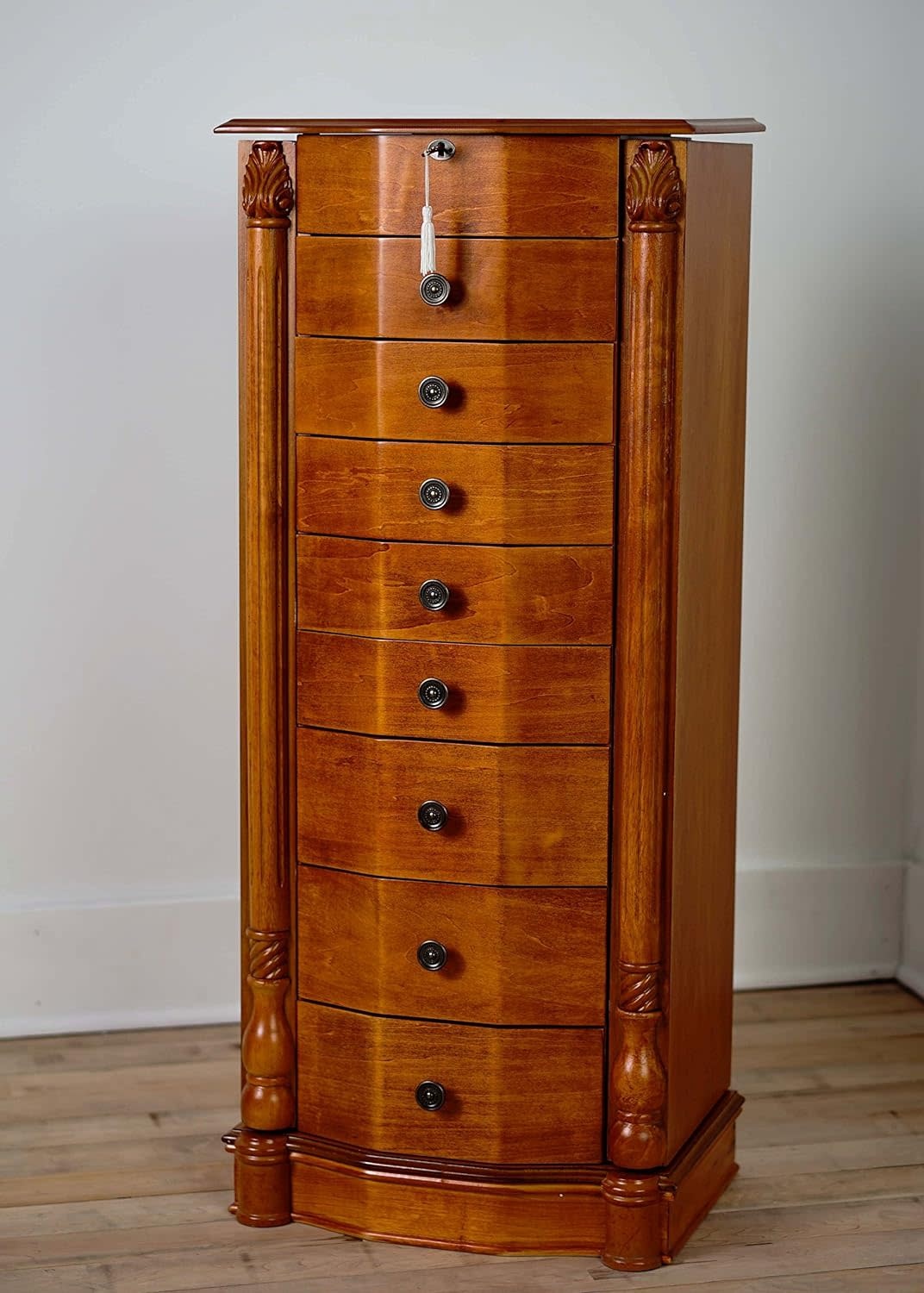 Hives and honey locking jewelry armoire deals