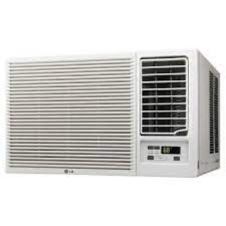 23,000 BTU 230/208V Window Air Conditioner Cools 1400 Sq. Ft. with Heater and Wi-Fi Enabled in White