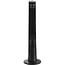 40 in. 3 Speed Remote Control Oscillating Tower Fan in Black
