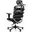 HARAchair Pascal Desk Chair with Three Swivel Cushions and Split Seat by Hara Chair, Dynamic Seat, Metal Base, Black Mesh Fabric, High Back Chair, Adjustable Headrest, Easy Assembly