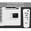 LG 18,000 BTU Heat and Cool Window Air Conditioner with Wifi Controls