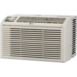 LG 5000 BTU Window Air Conditioner with Mechanical Control, White (LW5016)