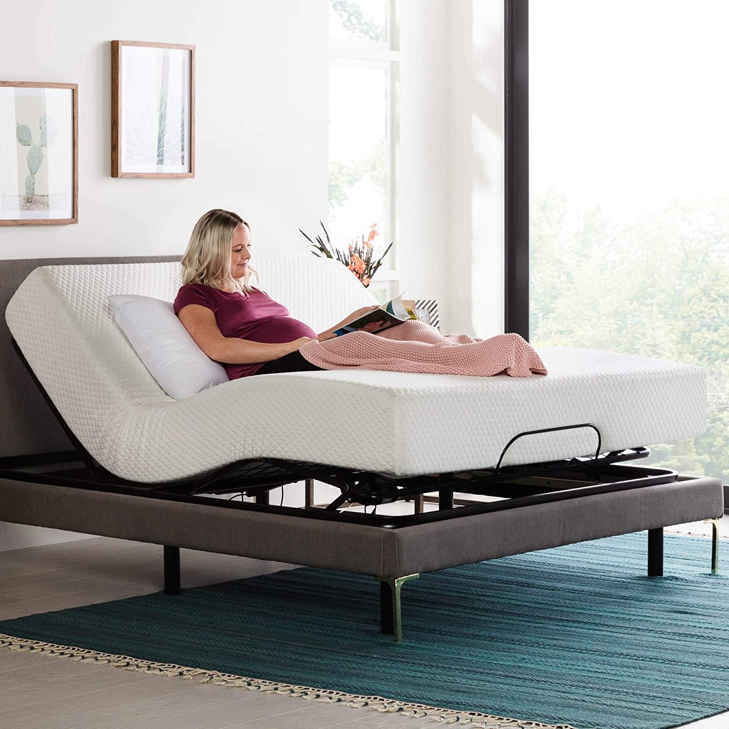 LINENSPA Full Adjustable Bed Base - 11