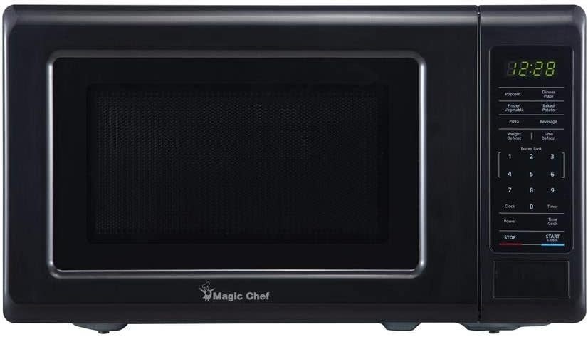 Magic Chef HMM770B Countertop Microwave - Black/Gray 0.7 Cubic