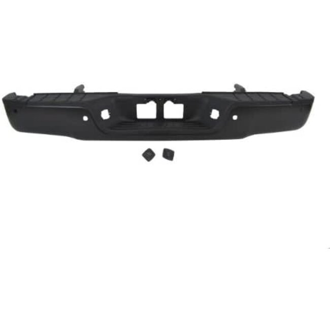 New Rear Step Bumper Assy Black With Sensor Holes TO1103118 (Not for Factory Towing Package)