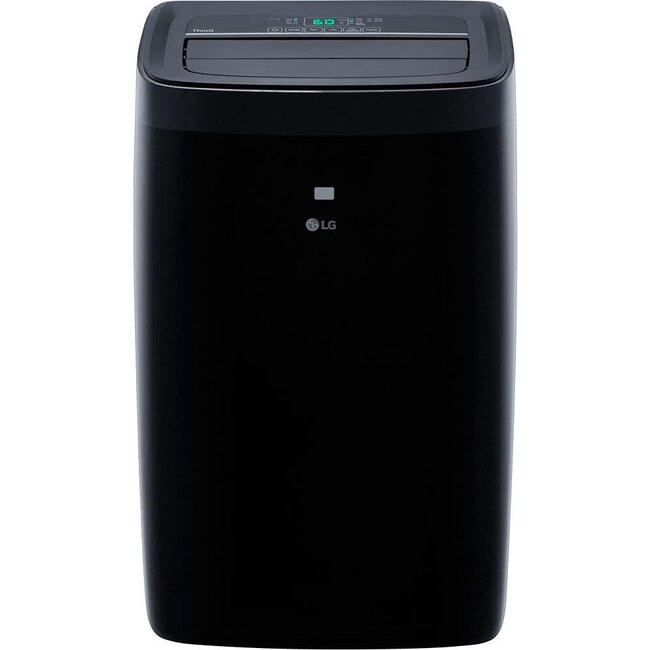 LG 10,000 BTU (DOE) / 14,000 BTU (ASHRAE) Smart Portable Air Conditioner, Cools 450 Sq.Ft. (18' x 25' room size), Smartphone & Voice Control works with LG ThinQ, Amazon Alexa and Hey Google, 115V
