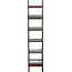 A&B Home D41209 Reed Ladder Planter, 14 x 8 x 71-Inch, Silver