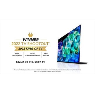 Sony 55 Inch 4K Ultra HD TV A95K Series: BRAVIA XR OLED Smart Google TV with Dolby Vision HDR,Bluetooth, Wi-Fi, USB, Ethernet, HDMI and Exclusive Features for The Playstation- 5 XR55A95K- 2022 Model