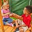 KidKraft Appleton Wooden Swing Set / Playset with Swings, Slide, Rock Wall, Chalkwall, Clubhouse and Sandbox, Gift for Ages 3-10